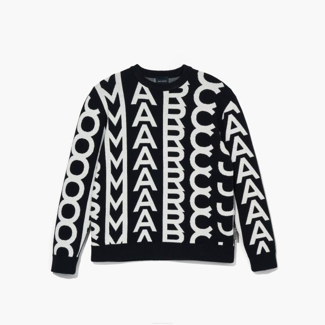 HN66511 Marc Jacobs monogram s velikim ovratnikom