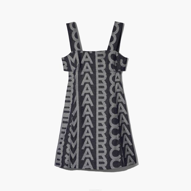 HN66505 Marc Jacobs monogram traper haljina s izrezima