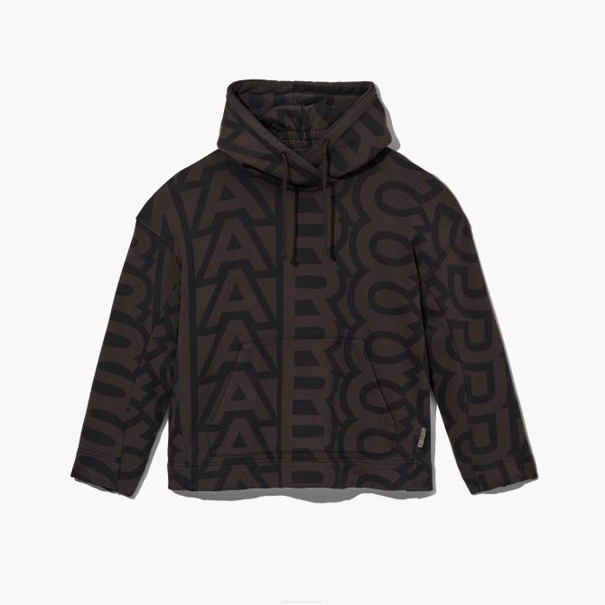 HN66495 Marc Jacobs velika majica s kapuljačom s monogramom
