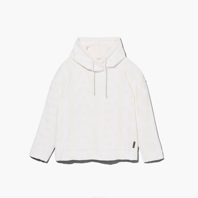 HN66497 Marc Jacobs velika majica s kapuljačom s monogramom