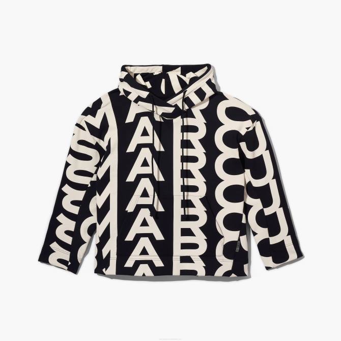 HN66514 Marc Jacobs velika majica s kapuljačom s monogramom