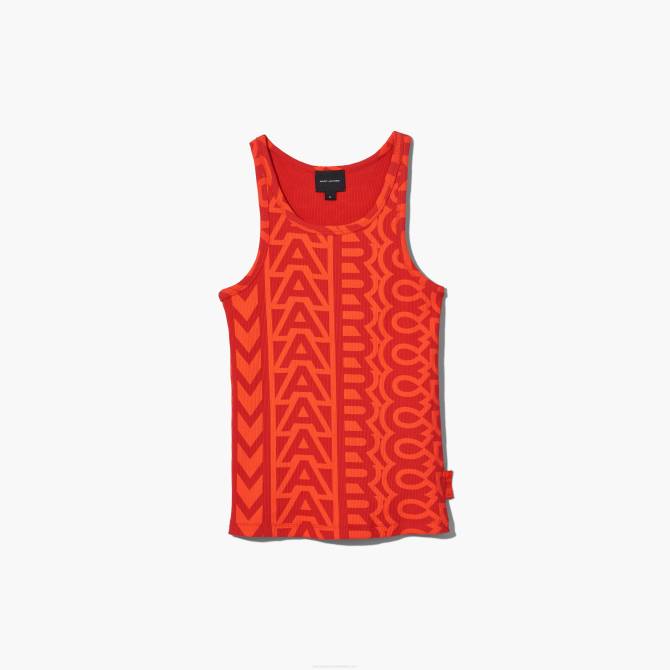 HN66478 Marc Jacobs monogram rib tank