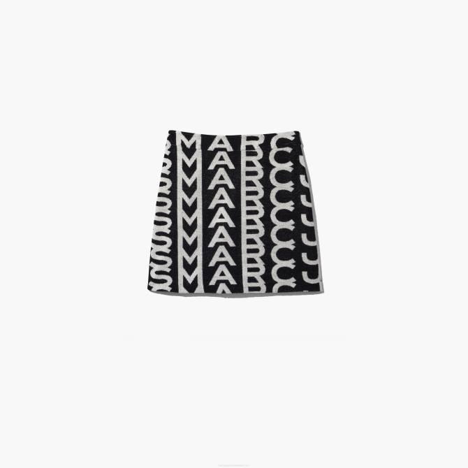 HN66539 Marc Jacobs suknja od frotira s monogramom