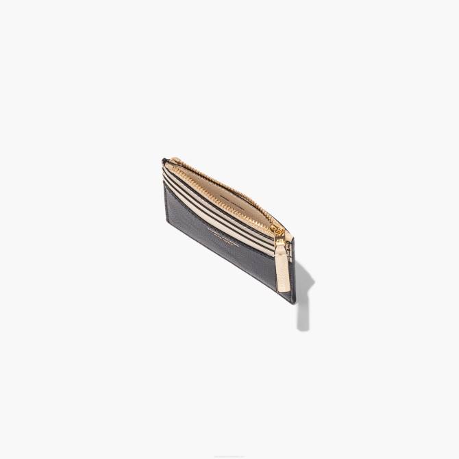 HN66328 Marc Jacobs tanka torbica za kartice s patentnim zatvaračem 84 colorblock
