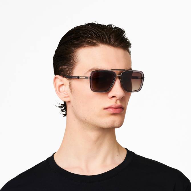 HN66382 Marc Jacobs ikona četvrtaste pilot sunčane naočale