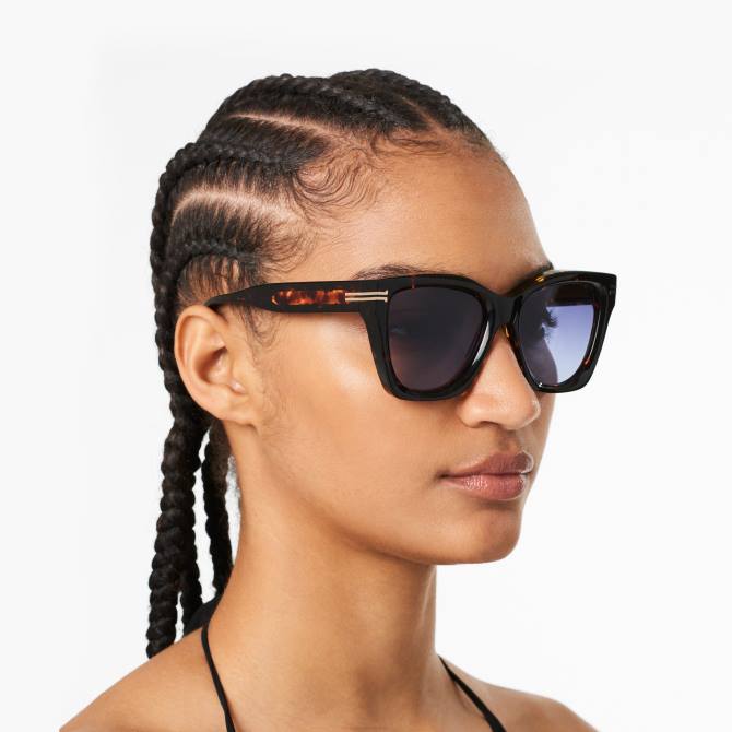 HN66389 Marc Jacobs icon edge prevelike četvrtaste sunčane naočale