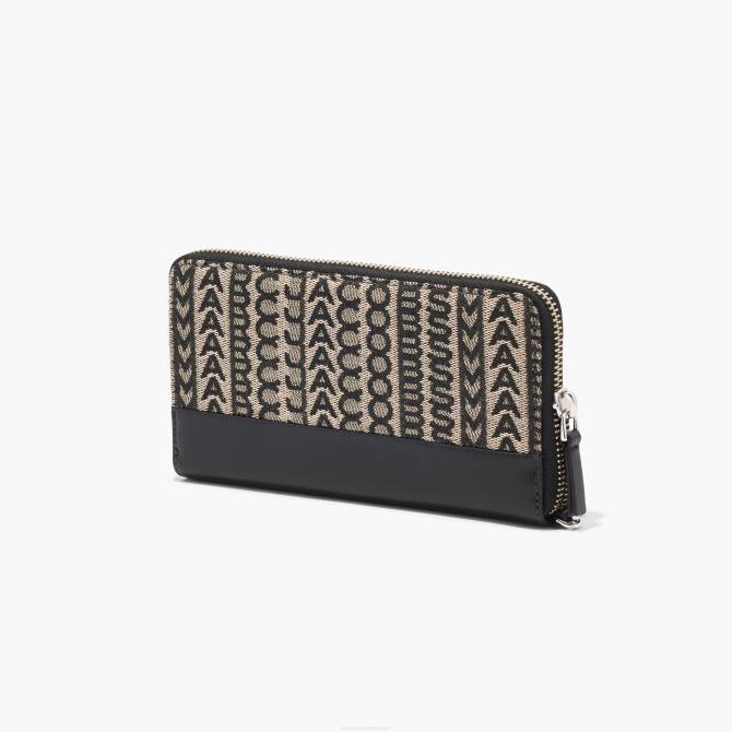 HN66256 Marc Jacobs monogram jacquard kontinentalni novčanik s narukvicom