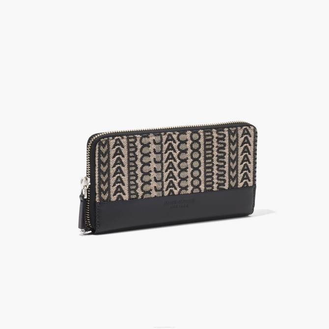 HN66256 Marc Jacobs monogram jacquard kontinentalni novčanik s narukvicom