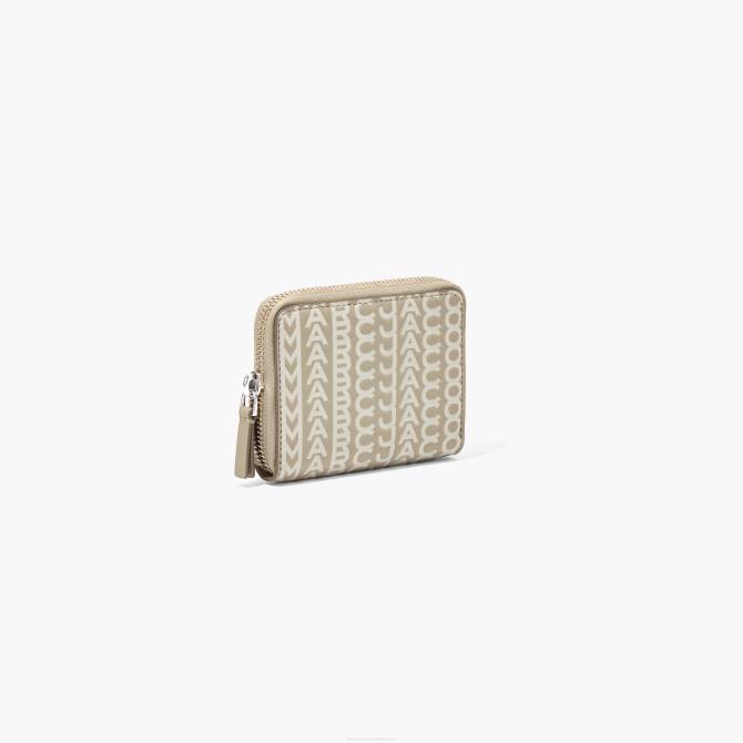 HN66268 Marc Jacobs monogramski kožni patentni zatvarač oko novčanika