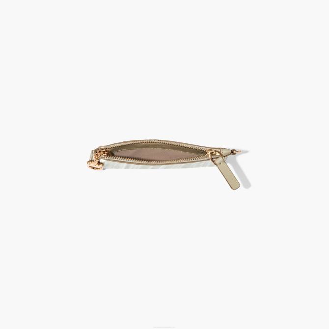 HN66269 Marc Jacobs monogramska kožna narukvica s patentnim zatvaračem