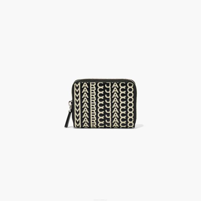 HN66304 Marc Jacobs monogramski kožni patentni zatvarač oko novčanika