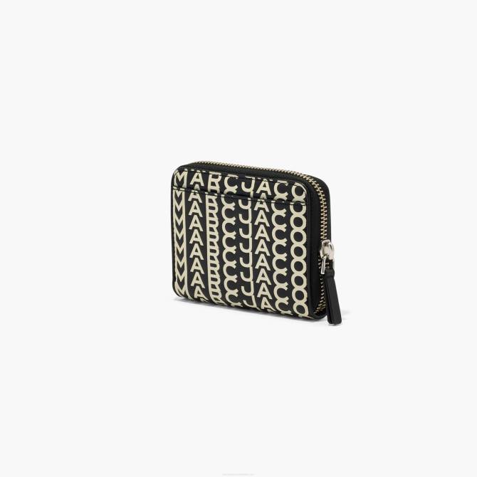 HN66304 Marc Jacobs monogramski kožni patentni zatvarač oko novčanika