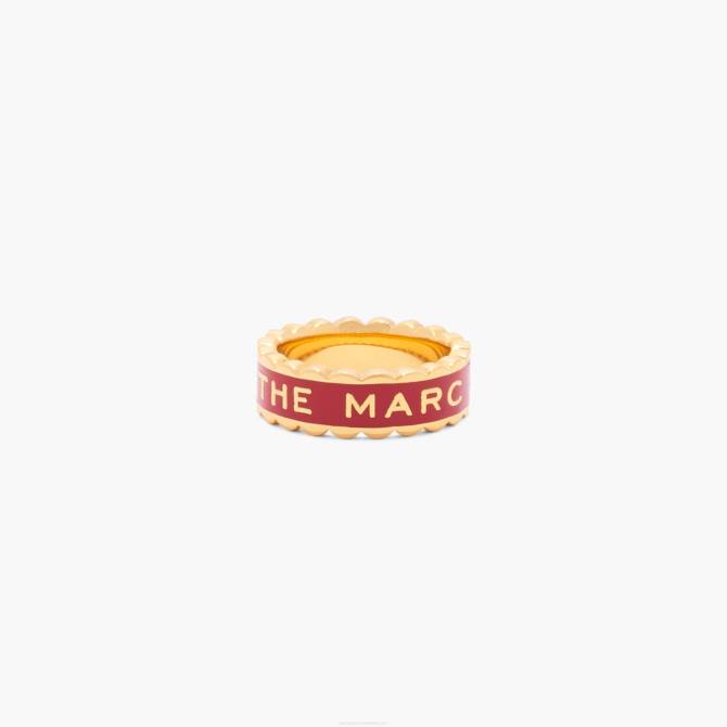 HN66469 Marc Jacobs prsten s medaljonom u obliku kapice