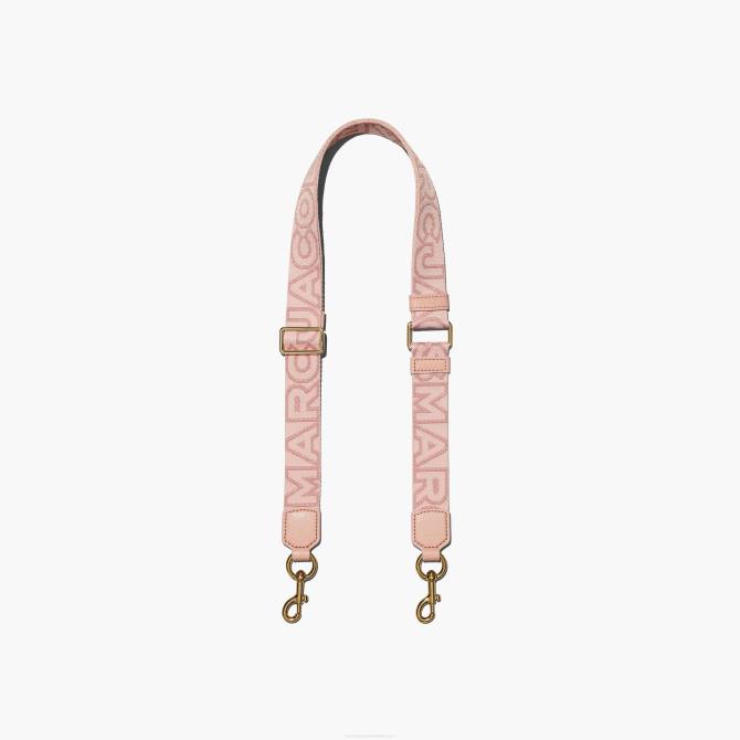 HN66348 Marc Jacobs remen s tankim obrisom logotipa
