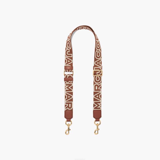 HN66351 Marc Jacobs remen s tankim obrisom logotipa