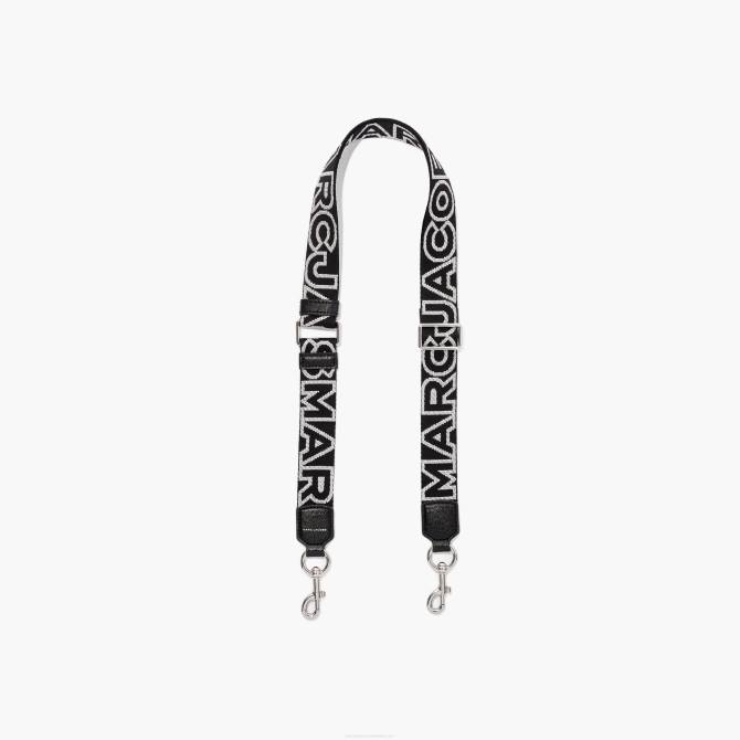 HN66353 Marc Jacobs remen s tankim obrisom logotipa