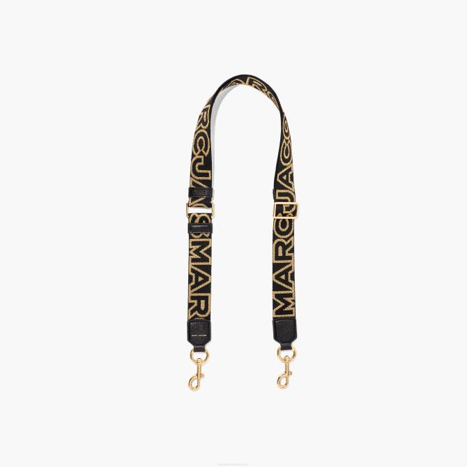 HN66355 Marc Jacobs remen s tankim obrisom logotipa
