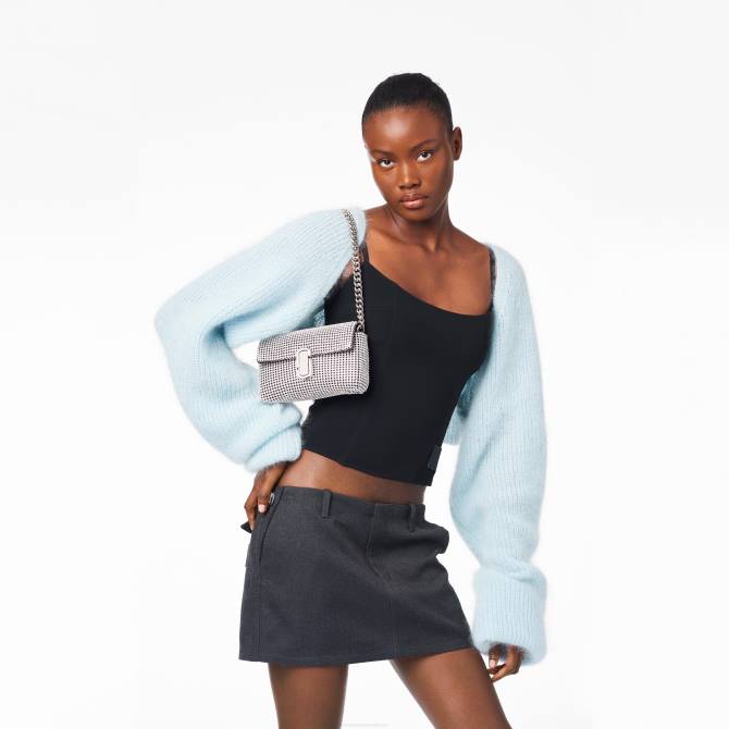 HN66220 Marc Jacobs mini torba za rame sa kamenčićima