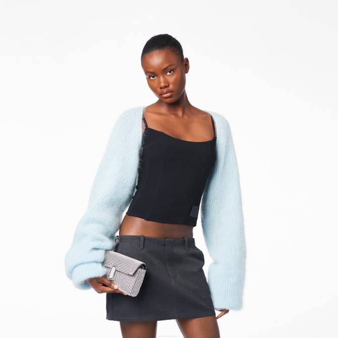 HN66220 Marc Jacobs mini torba za rame sa kamenčićima