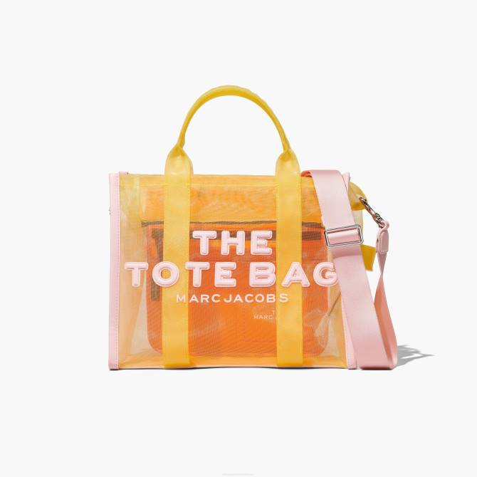 HN66101 Marc Jacobs srednja torba s mrežastom tkaninom u boji