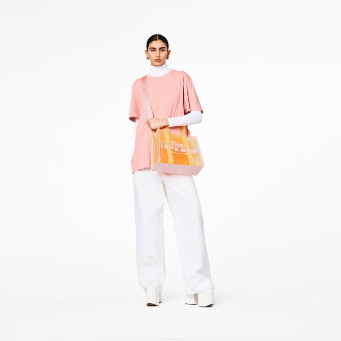 HN66101 Marc Jacobs srednja torba s mrežastom tkaninom u boji