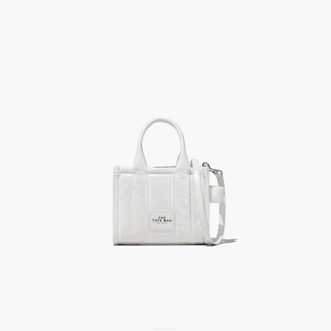 HN66110 Marc Jacobs sjajna mikro torba s naborima