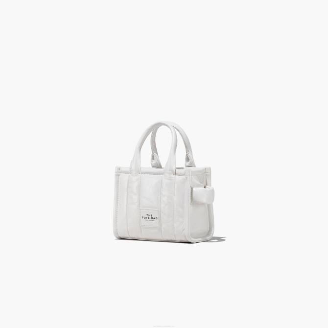 HN66110 Marc Jacobs sjajna mikro torba s naborima
