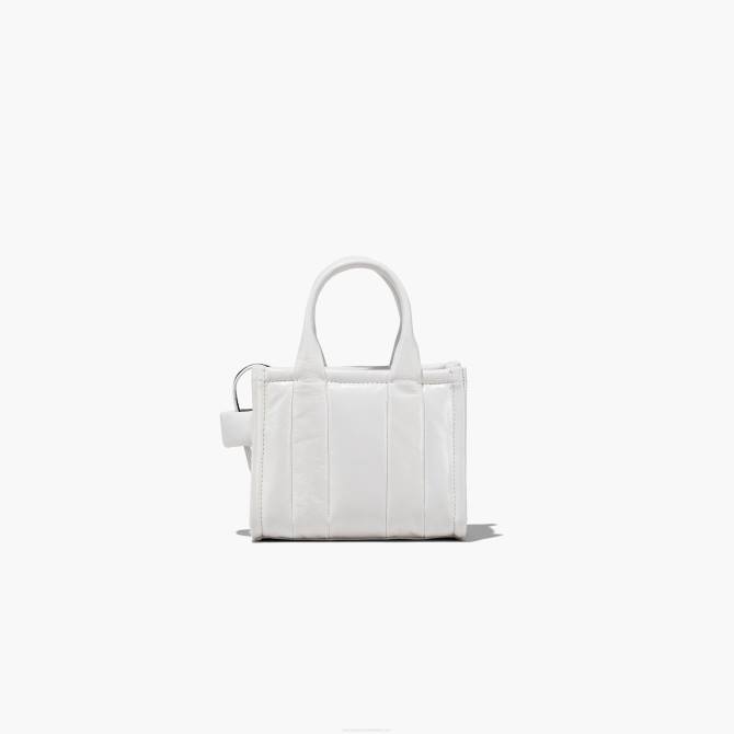 HN66110 Marc Jacobs sjajna mikro torba s naborima