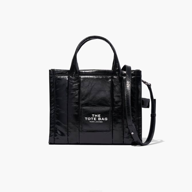HN66111 Marc Jacobs sjajna naborana torba srednje veličine