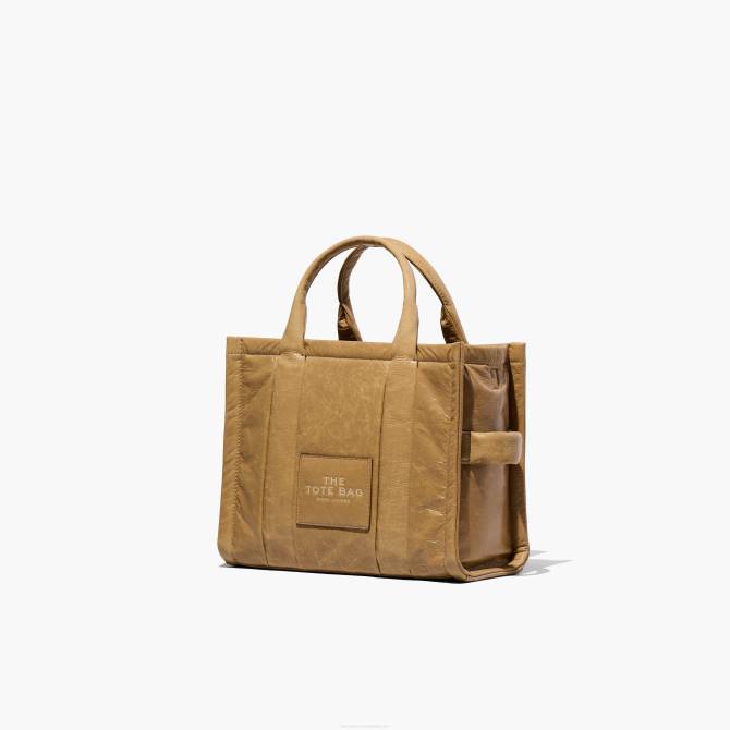 HN66112 Marc Jacobs sjajna naborana torba srednje veličine