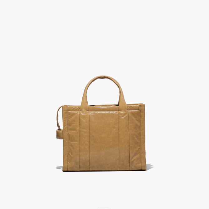 HN66112 Marc Jacobs sjajna naborana torba srednje veličine