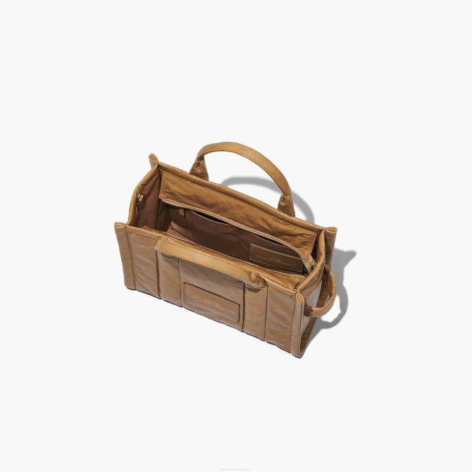 HN66112 Marc Jacobs sjajna naborana torba srednje veličine