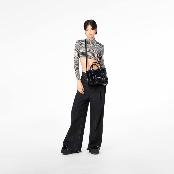HN66113 Marc Jacobs sjajna torbica s naborima