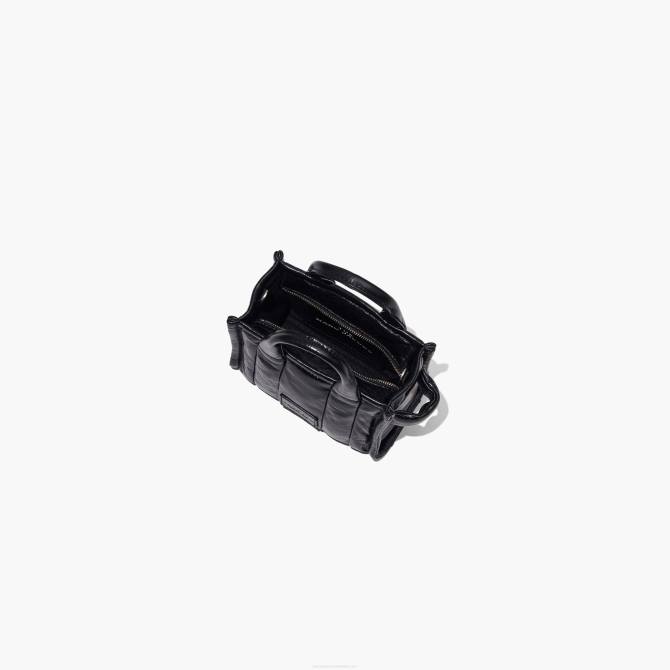 HN66115 Marc Jacobs sjajna mikro torba s naborima