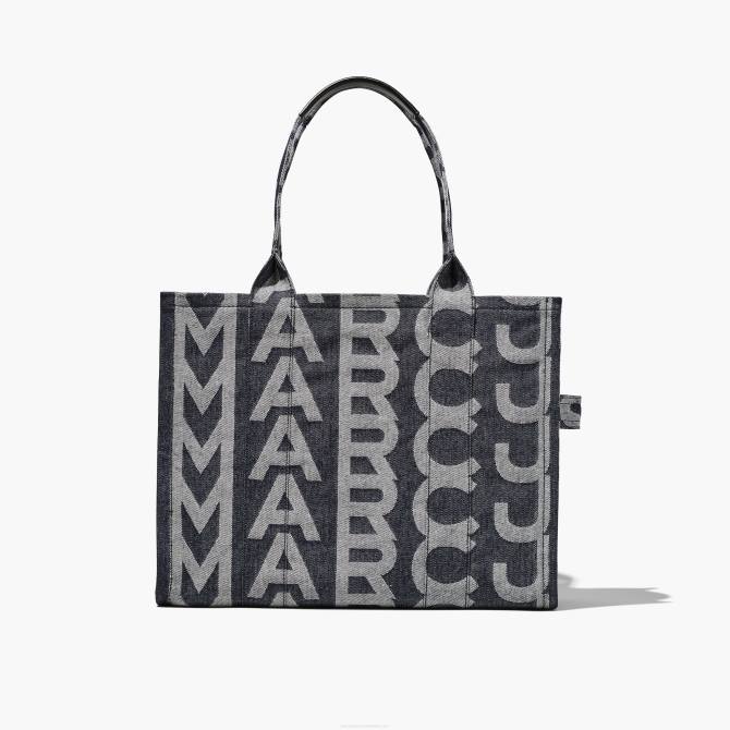 HN6690 Marc Jacobs velika torba od trapera s monogramom