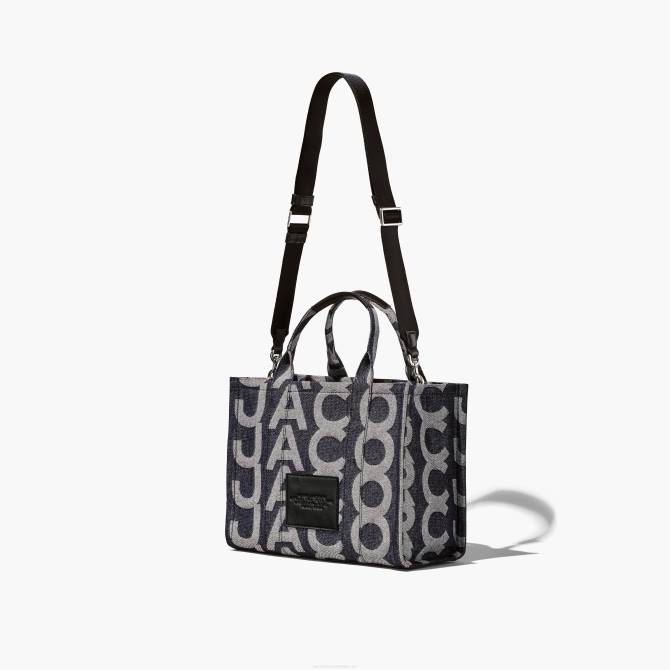 HN6691 Marc Jacobs srednja torba od trapera s monogramom