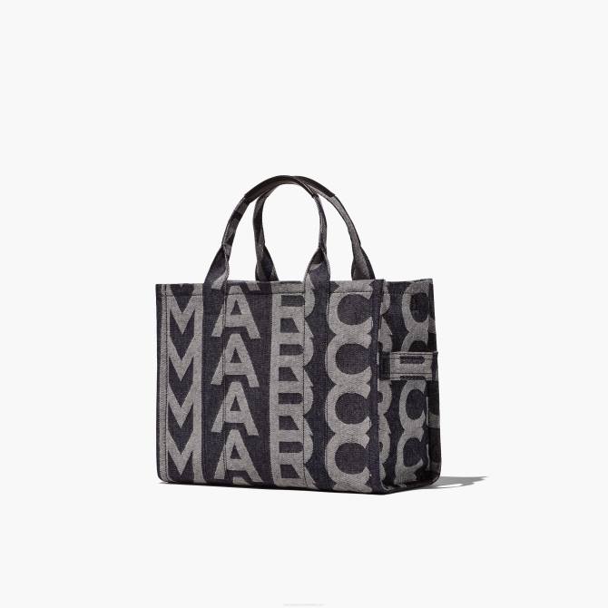HN6691 Marc Jacobs srednja torba od trapera s monogramom