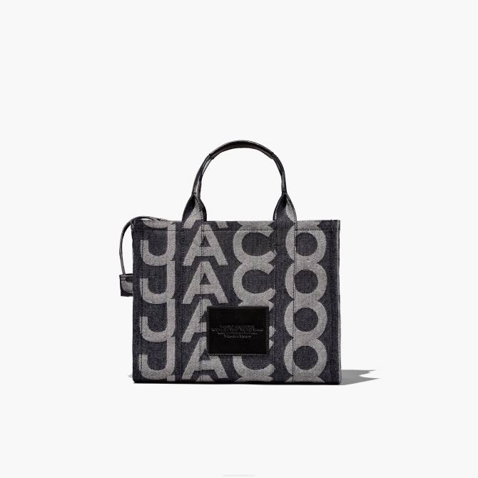 HN6691 Marc Jacobs srednja torba od trapera s monogramom